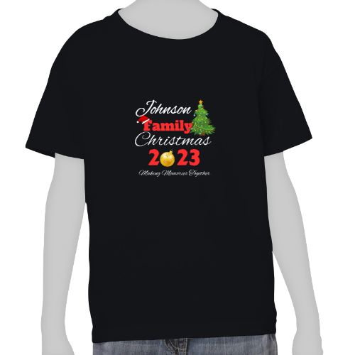 Test - Holiday Shirt with Personalization