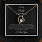 "The One" - Forever Heart Necklace