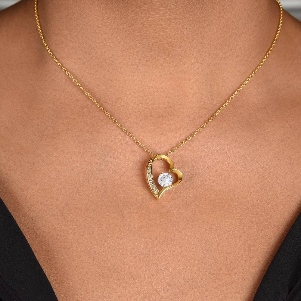 "The One" - Forever Heart Necklace