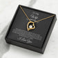 "The One" Forever Heart Necklace - To My Wife