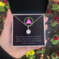 Personalized Sobriety Milestone - Serenity Prayer Message Card - Forever Hope Pendant Necklace with  Celebrate [Your Choice of Days or Years] of Sobriety!"