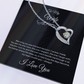 "The One" Forever Heart Necklace - To My Wife